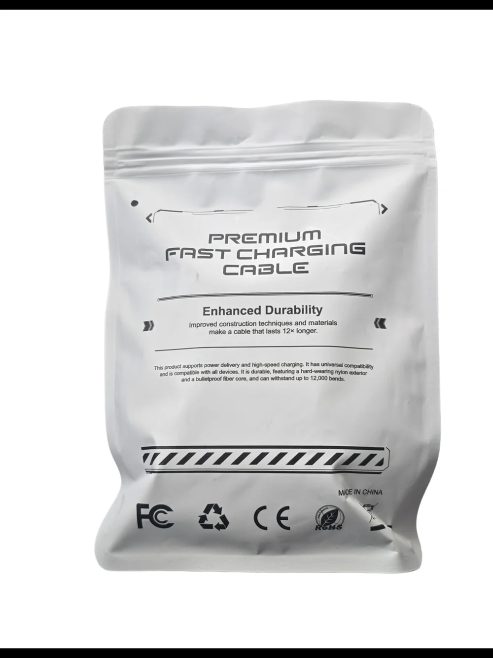 Premium Fast Charging Cable - White Packaging